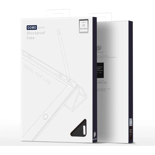 Etui DUX DUCIS Domo Smart Sleep Samsung Galaxy Tab S8 Ultra / S9 Ultra czarny