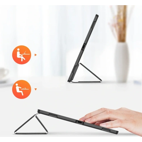 Etui DUX DUCIS Domo Smart Sleep Samsung Galaxy Tab S8 Ultra / S9 Ultra czarny