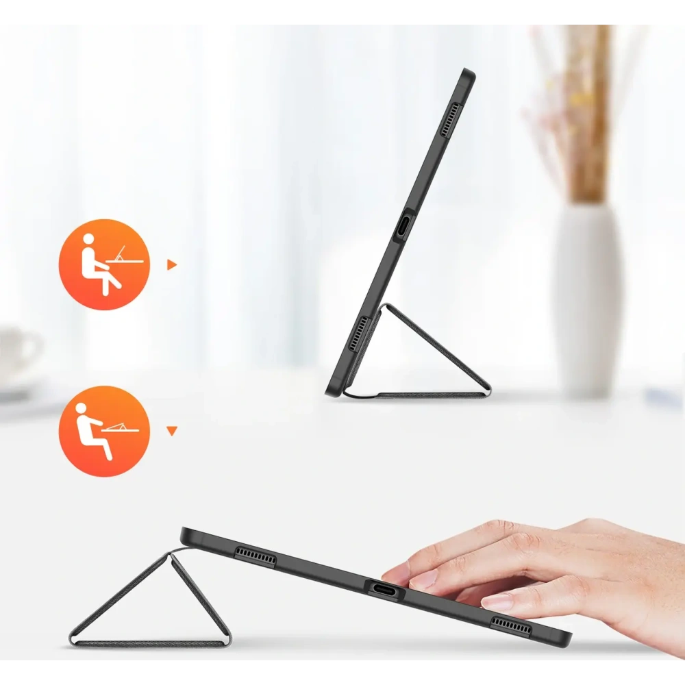 Hurtownia GSM - Etui DUX DUCIS Domo Smart Sleep Samsung Galaxy Tab S8 Ultra / S9 Ultra černé - DDS2015 - {ean13} - Hurt