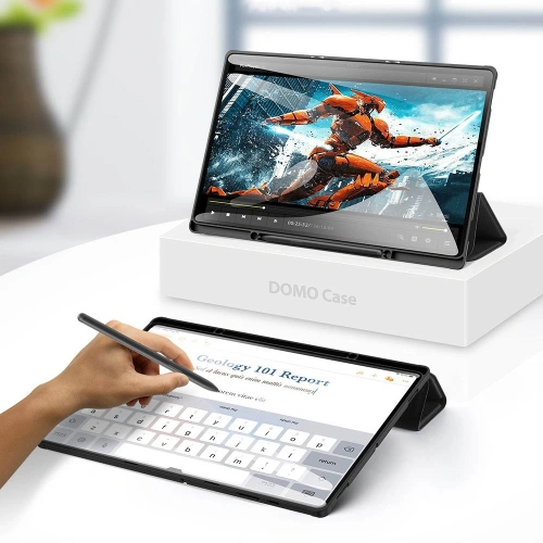 Etui DUX DUCIS Domo Smart Sleep Samsung Galaxy Tab S8 Ultra / S9 Ultra czarny