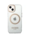 Hurtownia GSM - Guess GUHMP15MHTRMD Apple iPhone 15 Plus / 14 Plus husă din metal cu margine Magsafe aurie - GUE4197 - {ean13} - Hurt