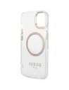Hurtownia GSM - Guess GUHMP15MHTRMD Apple iPhone 15 Plus / 14 Plus husă din metal cu margine Magsafe aurie - GUE4197 - {ean13} - Hurt