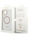 Hurtownia GSM - Guess GUHMP15MHTRMD Apple iPhone 15 Plus / 14 Plus husă din metal cu margine Magsafe aurie - GUE4197 - {ean13} - Hurt