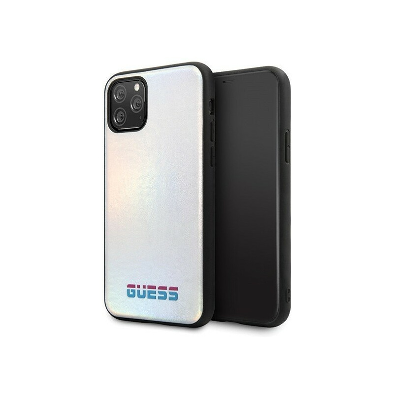 Hurtownia Guess - 3700740461518 - GUE420SLV - Etui Guess GUHCN58BLD Apple iPhone 11 Pro srebrny/silver hard case Iridescent - B2B homescreen