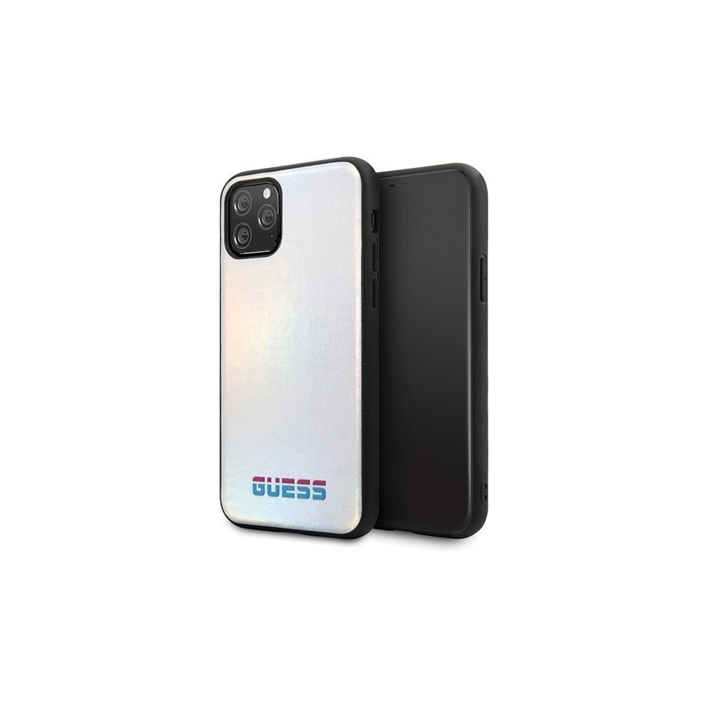 Hurtownia GSM - Etui Guess GUHCN58BLD Apple iPhone 11 Pro srebrny/silver hard case Iridescent - GUE420SLV - {ean13} - Hurt