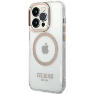 Hurtownia GSM - Guess GUHMP15SHTRMD Apple iPhone 15 / 14 / 13 Hardcase Metallrahmen Magsafe gold - GUE4198 - {ean13} - Hurt