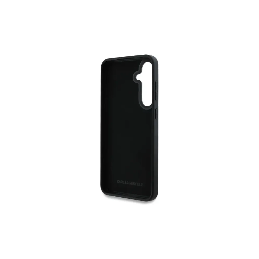 Hurtownia GSM - Etui Karl Lagerfeld KLHCS24FE3DRKCNK Samsung Galaxy S24 FE hardcase 3D Rubber Karl&Choupette černý/black - KLD21834 - {ean13} - Hurt