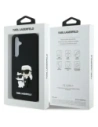 Hurtownia GSM - Etui Karl Lagerfeld KLHCS24FE3DRKCNK Samsung Galaxy S24 FE hardcase 3D Rubber Karl&Choupette černý/black - KLD21834 - {ean13} - Hurt
