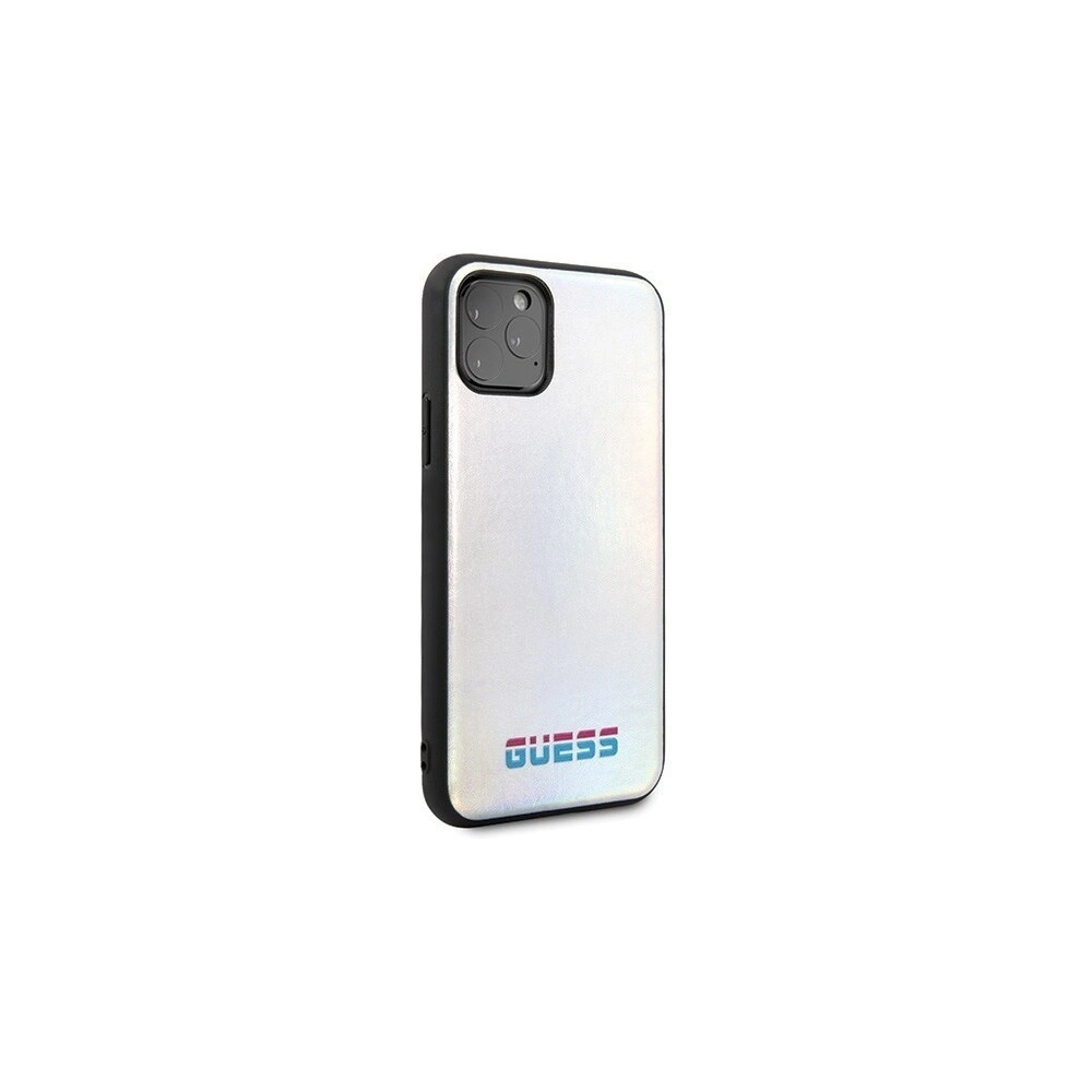 Hurtownia GSM - Etui Guess GUHCN58BLD Apple iPhone 11 Pro srebrny/silver hard case Iridescent - GUE420SLV - {ean13} - Hurt