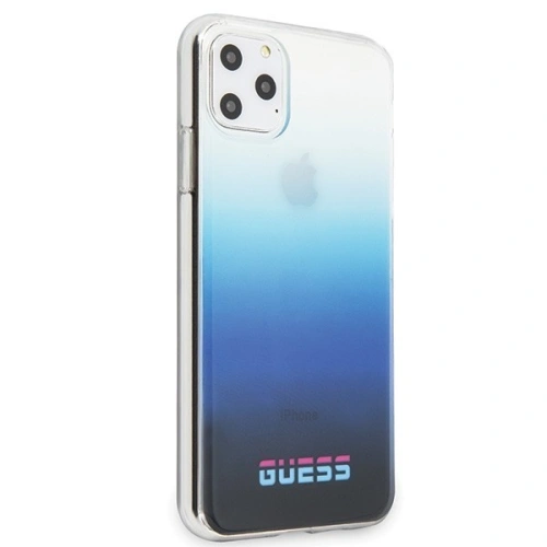 Etui Guess GUHCN58DGCNA Apple iPhone 11 Pro niebieski/gradient blue hard case California