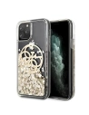 Etui Guess GUHCN58LGGITDGO Apple iPhone 11 Pro złoty/gold hard case Circle Liquid Glitter