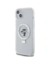 Hurtownia GSM - Karl Lagerfeld KLHMP15MHMRSKCH Apple iPhone 15 Plus / 14 Plus Hartschale Ring Stand Karl&Choupettte MagSafe weiß - KLD21836 - {ean13} - Hurt