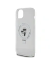 Hurtownia GSM - Etui Karl Lagerfeld KLHMP15MHMRSKCH Apple iPhone 15 Plus / 14 Plus hardcase Ring Stand Karl&Choupettte MagSafe bílý/white - KLD21836 - {ean13} - Hurt