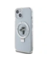 Hurtownia GSM - Karl Lagerfeld KLHMP15SHMRSKCH Apple iPhone 15 / 14 / 13 hardcase Ring Stand Karl&Choupettte MagSafe alb - KLD21837 - {ean13} - Hurt