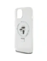 Hurtownia GSM - Karl Lagerfeld KLHMP15SHMRSKCH Apple iPhone 15 / 14 / 13 hardcase Ring Stand Karl&Choupettte MagSafe alb - KLD21837 - {ean13} - Hurt