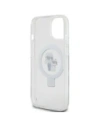 Hurtownia GSM - Karl Lagerfeld KLHMP15SHMRSKCH Apple iPhone 15 / 14 / 13 hardcase Ring Stand Karl&Choupettte MagSafe alb - KLD21837 - {ean13} - Hurt