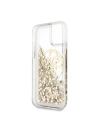 Hurtownia GSM - Etui Guess GUHCN58LGGITDGO Apple iPhone 11 Pro złoty/gold hard case Circle Liquid Glitter - GUE422GLD - {ean13} - Hurt