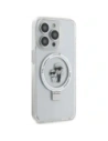 Hurtownia GSM - Karl Lagerfeld KLHMP15XHMRSKCH Apple iPhone 15 Pro Max Hartschale Ring Stand Karl&Choupettte MagSafe weiß - KLD21838 - {ean13} - Hurt
