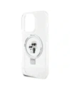 Hurtownia GSM - Karl Lagerfeld KLHMP15XHMRSKCH Apple iPhone 15 Pro Max Hartschale Ring Stand Karl&Choupettte MagSafe weiß - KLD21838 - {ean13} - Hurt