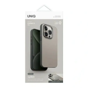Wholesale UNIQ Lyden DS Apple iPhone 15 Pro Magclick Charging ivory-lichen green - UNIQ1394 - {ean13} - Hurt