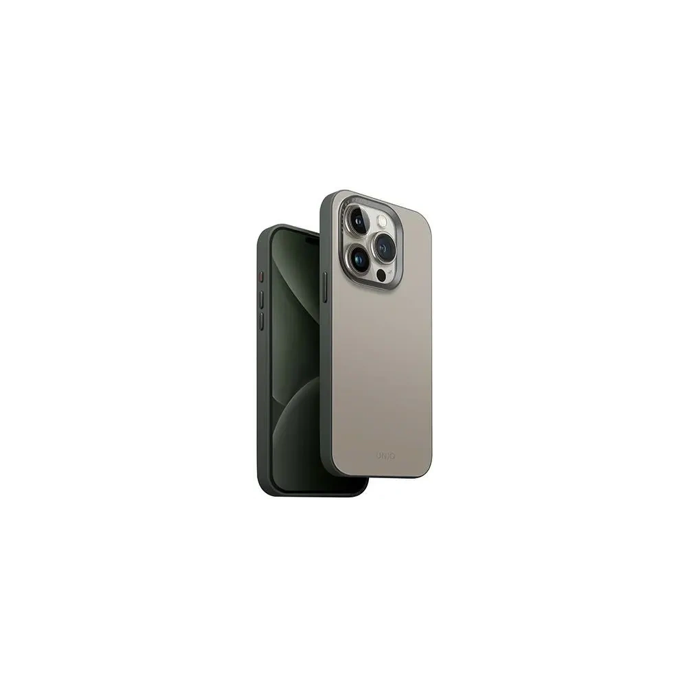 Hurtownia GSM - UNIQ Lyden DS Apple iPhone 15 Pro Max Magclick Töltés elefántcsont-lichenszínű zöld - UNIQ1398 - {ean13} - Hurt