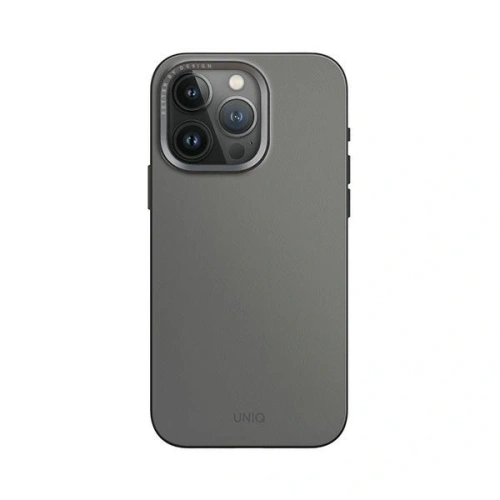 Etui UNIQ Lyden DS Apple iPhone 15 Pro Max Magclick Charging szaro-czarny/charcoal grey-black