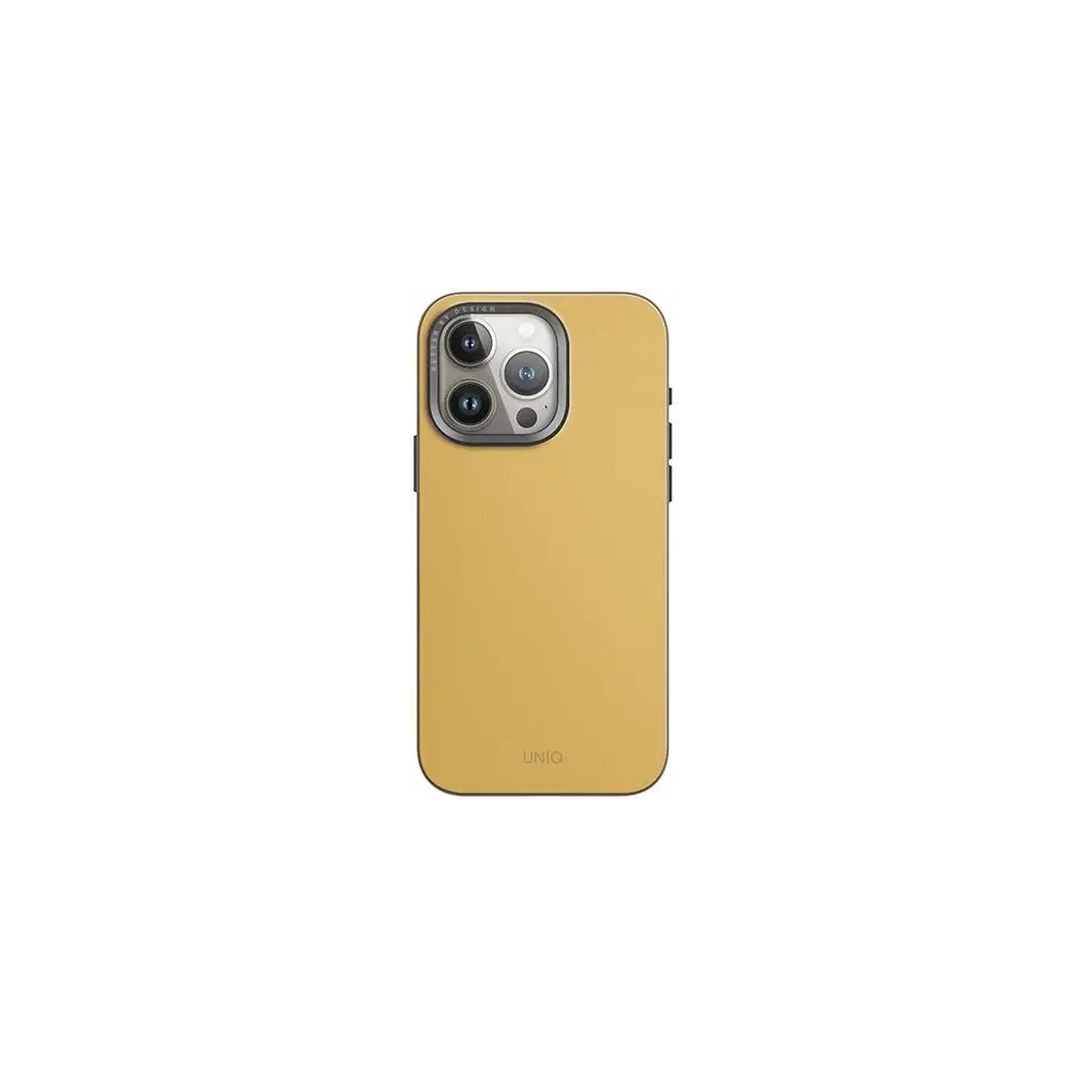 Hurtownia GSM - UNIQ Lyden DS Apple iPhone 15 Pro Max Magclick Töltés canary sárga-flint szürke - UNIQ1401 - {ean13} - Hurt
