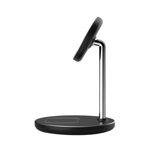 Ładowarka bezprzewodowa Tech-Protect QI15W-A39 2in1 Magnetic MagSafe Wireless Charger Black