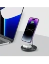 Wholesale Tech-Protect QI15W-A39 2in1 Magnetic MagSafe Wireless Charger Black - THP3616 - {ean13} - Hurt
