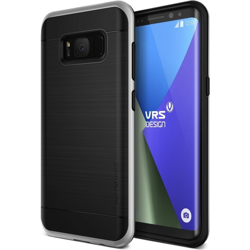VRS Design High Shield Pro Galaxy S8 Light Silver