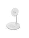 Hurtownia GSM - Tech-Protect QI15W-A39 2in1 Magnetic Încărcător Wireless MagSafe Alb - THP3617 - {ean13} - Hurt