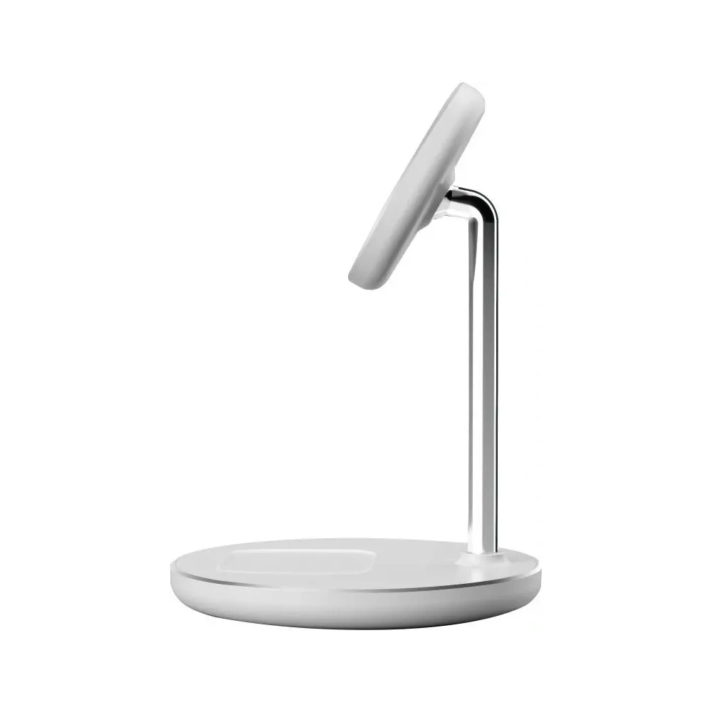 Hurtownia GSM - Tech-Protect QI15W-A39 2in1 Magnetic MagSafe Vezeték nélküli Töltő Fehér - THP3617 - {ean13} - Hurt