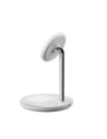 Hurtownia GSM - Tech-Protect QI15W-A39 2in1 Magnetic Încărcător Wireless MagSafe Alb - THP3617 - {ean13} - Hurt