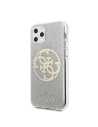 Hurtownia GSM - Etui Guess GUHCN58PCUGLLG Apple iPhone 11 Pro jasnoszary/light grey hard case Glitter 4G Circle Logo - GUE425GRY - {ean13} - Hurt