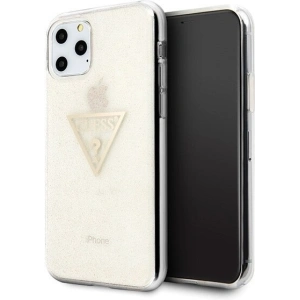 Hurtownia GSM - Etui Guess GUHCN58SGTLGO Apple iPhone 11 Pro złoty/gold hard case Glitter Triangle - GUE427GLD - {ean13} - Hurt