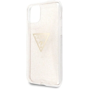Hurtownia GSM - Etui Guess GUHCN58SGTLGO Apple iPhone 11 Pro złoty/gold hard case Glitter Triangle - GUE427GLD - {ean13} - Hurt