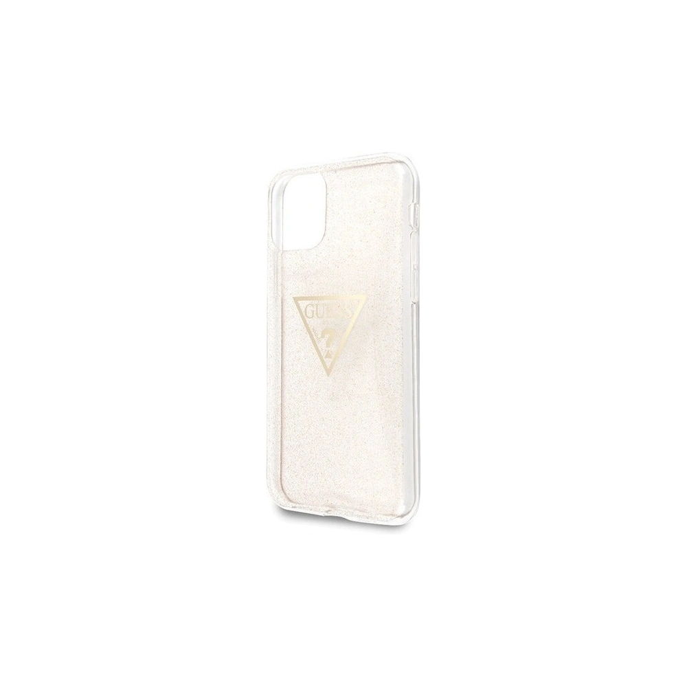 Hurtownia GSM - Etui Guess GUHCN58SGTLGO Apple iPhone 11 Pro złoty/gold hard case Glitter Triangle - GUE427GLD - {ean13} - Hurt