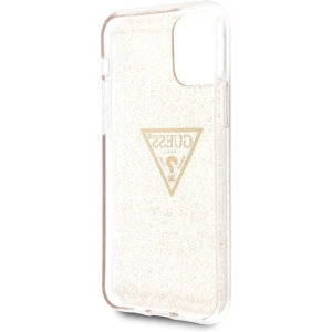 Hurtownia GSM - Etui Guess GUHCN58SGTLGO Apple iPhone 11 Pro złoty/gold hard case Glitter Triangle - GUE427GLD - {ean13} - Hurt