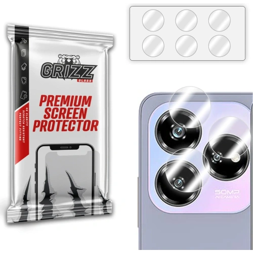 Szkło na aparat GrizzGlass HybridGlass Camera do ZTE Blade V60 Design