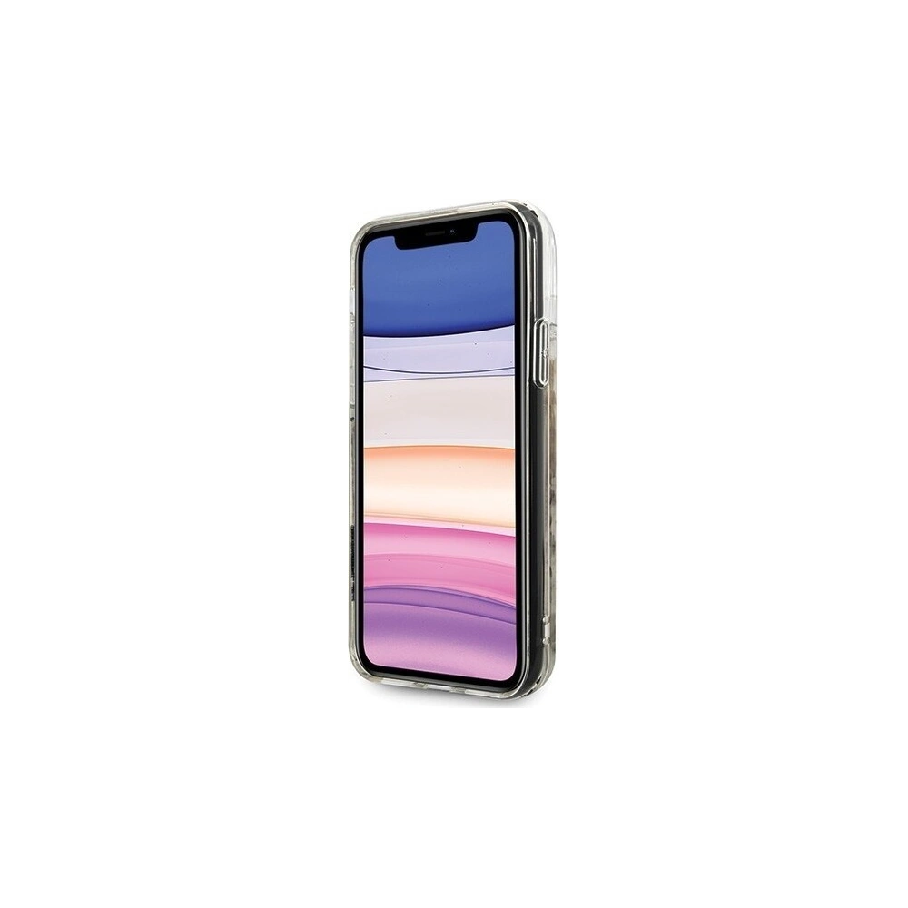 Hurtownia GSM - Etui Guess GUHCN61LGGITDGO Apple iPhone 11 złoty/gold hard case Circle Liquid Glitter - GUE429GLD - {ean13} - Hurt