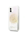 Hurtownia GSM - Guess Apple Case GUHCN61LGIRGP iPhone 11 Hartschalenetui Gradient Liquid Glitter Circle Logo - GUE430 - {ean13} - Hurt