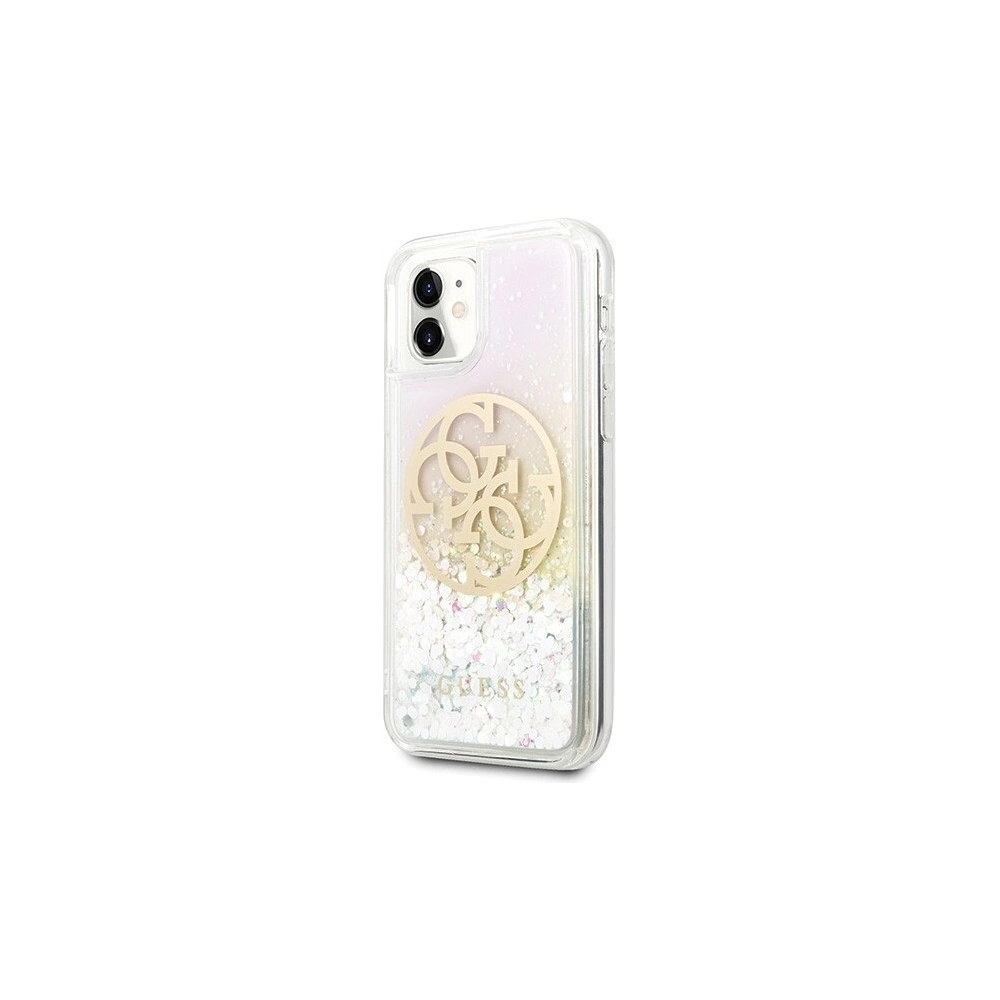 Hurtownia GSM - Etui Guess GUHCN61LGIRGP Apple iPhone 11 hard case Gradient Liquid Glitter Circle Logo - GUE430 - {ean13} - Hurt