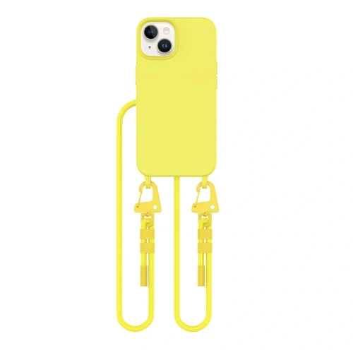 Etui Tech-Protect Magnecklace MagSafe Apple iPhone 14 Canary Yellow