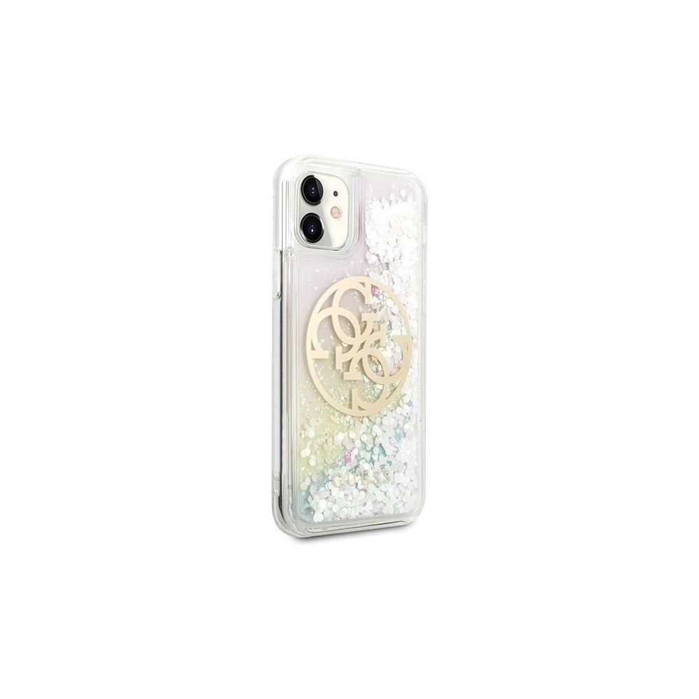 Hurtownia GSM - Etui Guess GUHCN61LGIRGP Apple iPhone 11 hard case Gradient Liquid Glitter Circle Logo - GUE430 - {ean13} - Hurt