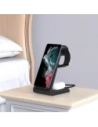 Hurtownia GSM - Tech-Protect QI15W-A36 3in1 Vezeték nélküli töltő Androidhoz Fekete - THP3623 - {ean13} - Hurt