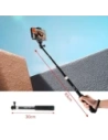 Hurtownia GSM - Tech-Protect GA100 Monopod és Selfie Bot GOPRO / DJI Fekete - THP3624 - {ean13} - Hurt
