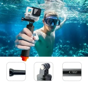 Hurtownia GSM - Tech-Protect GA100 úszó kézmarkolat GOPRO / DJI fekete - THP3625 - {ean13} - Hurt