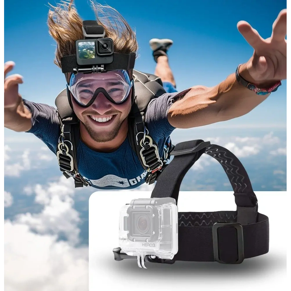 Hurtownia GSM - Tech-Protect GA100 Fejre szerelhető GOPRO / DJI Fekete - THP3626 - {ean13} - Hurt