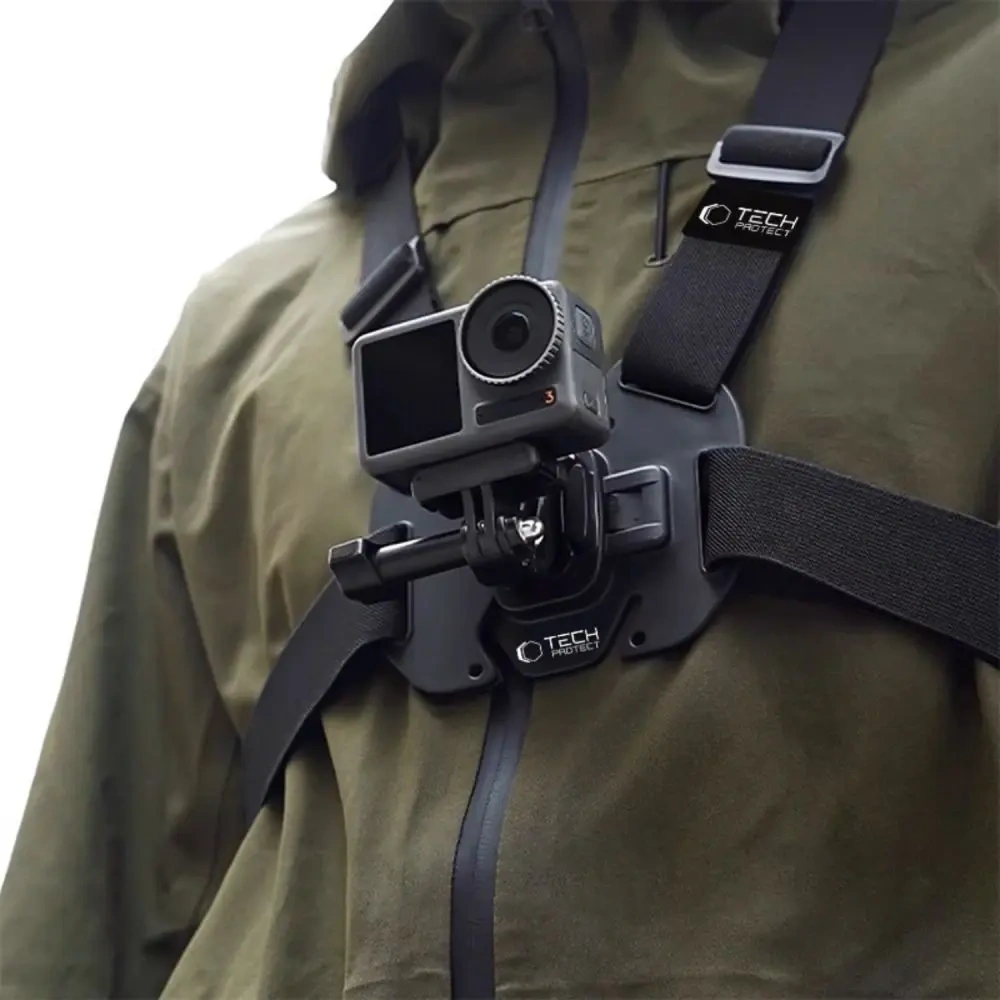 Hurtownia GSM - Szelki Tech-Protect GA100 Chest Mount GOPRO / DJI Black - THP3627 - {ean13} - Hurt