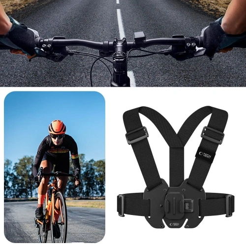 Szelki Tech-Protect GA100 Chest Mount GOPRO / DJI Black